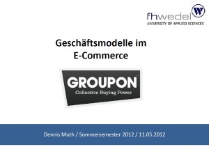 Dennis Muth - Geschäftsmodell Groupon