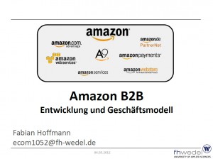 Fabian Hoffmann - Geschäftsmodell Amazon B2B